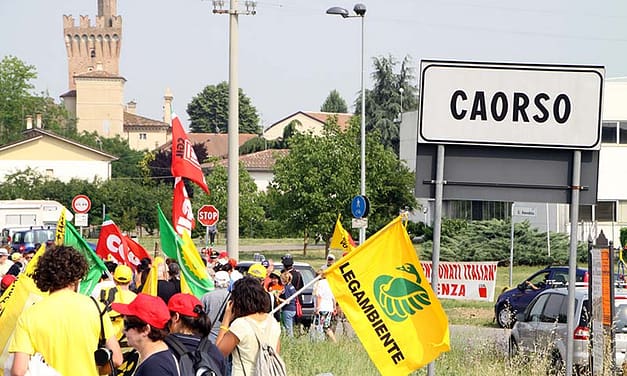 Manifestazione contro il nucleare a Caorso (Radio Popolare, 2011)